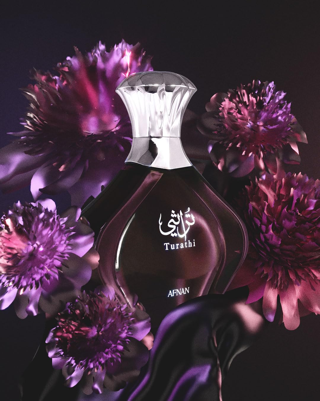 Afnan Turathi Purple Eau de Parfum Spray for Women 3 Oz - New Sealed Box