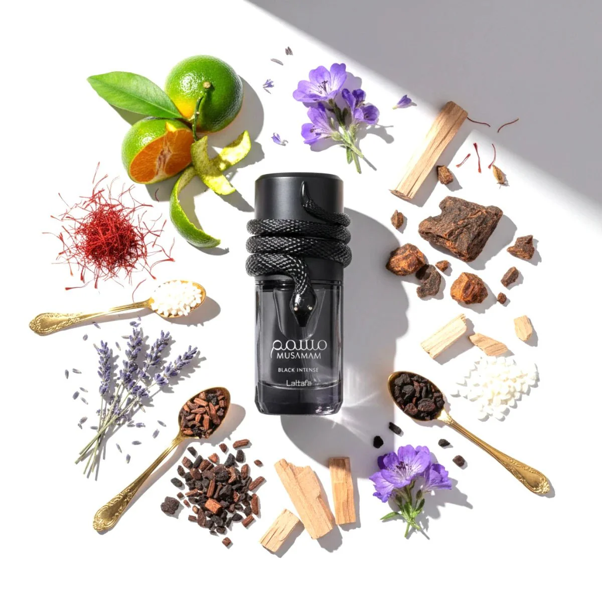 Musamam Black Intense Lattafa Perfumes for women and men 3.4fl.oz