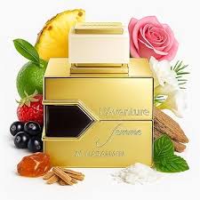 Al Haramain L'aventure Gold Eau De Parfum Spray for Women 6.7 Ounce