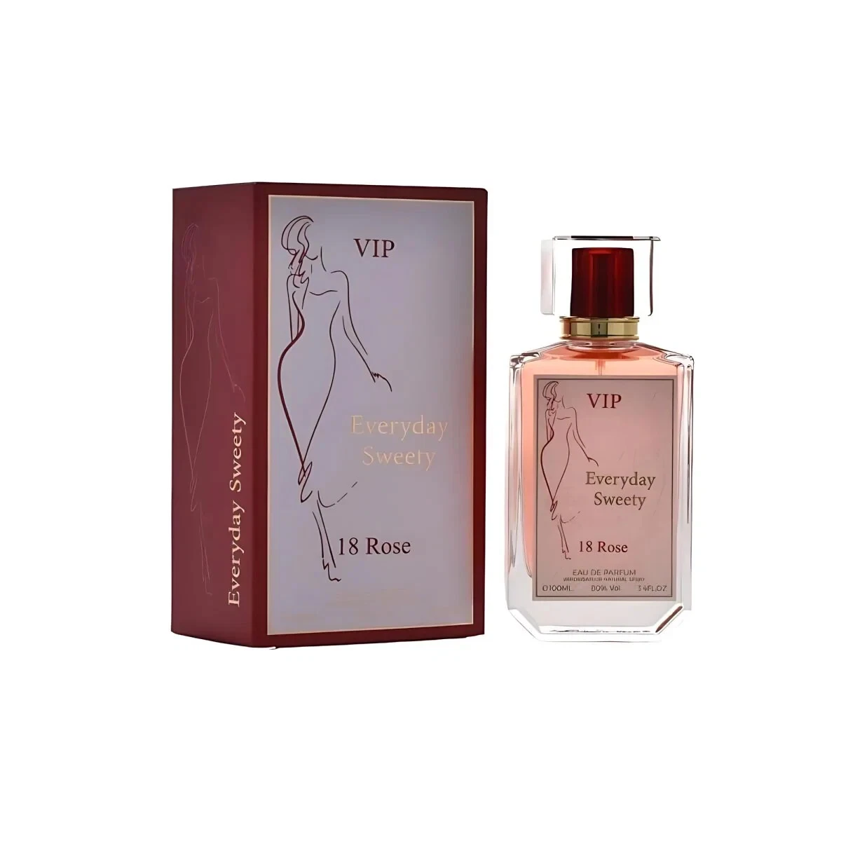 VIP Everyday Sweety 18 Rose Eau De Parfum By Almas 100 ML 3.4 FL