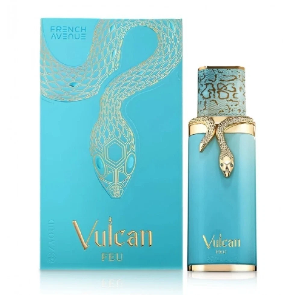 Vulcan Feu French Avenue by Fragrance World 100ml / 3.4 oz EDP Spray Unisex Seal