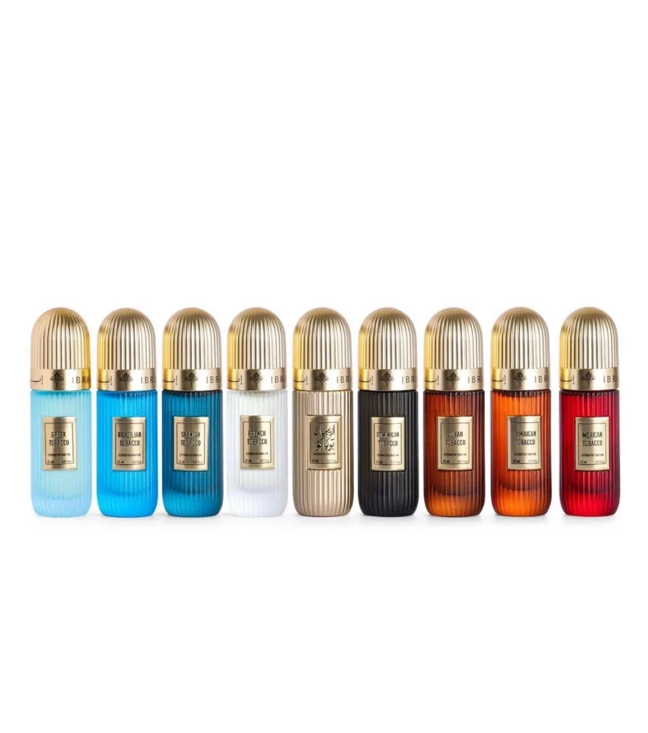 Tobacco Collection by Ibraheem Al Qurashi 9x 20ml Sprays - Free Ship AlQurashi