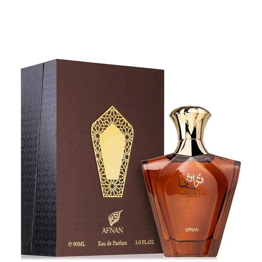 Turathi Brown by Afnan 3.0 oz EDP Cologne for Men New In Box3.0 FL.OZ