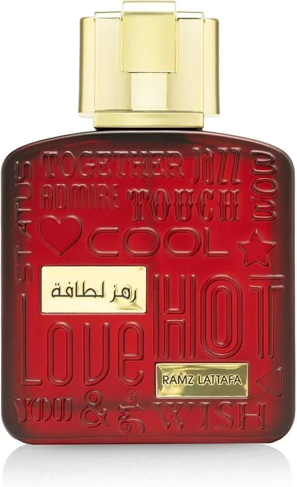 Lattafa Ramz Gold for Unisex Eau de Parfum Spray, 3.4 Ounce
