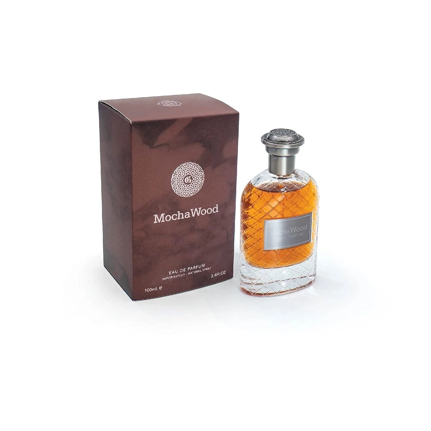 Fragrance World Mocha Wood for Unisex - 3.4 oz EDP Spray