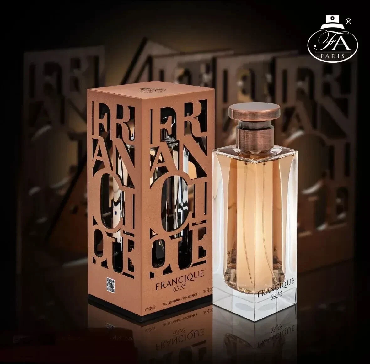 Francique 63.55 EDP Perfume By Fragrance World 100 ML