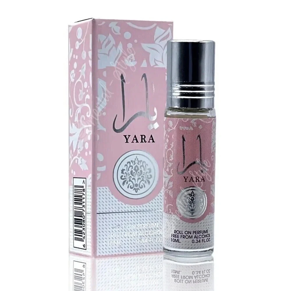 12x YARA Roll On Perfume Oil - 10ML (0.34 OZ) By Ard Al Zaafaran (12 PACK)