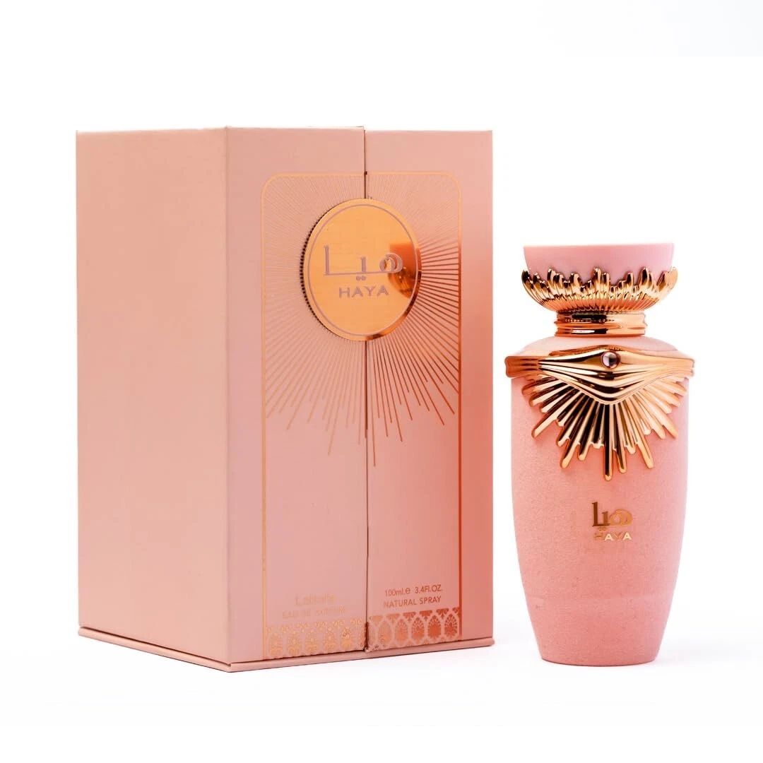 Lattafa Haya 3.4 FL OZ / 100 ML Eau de Parfum Spray for Women - NEW