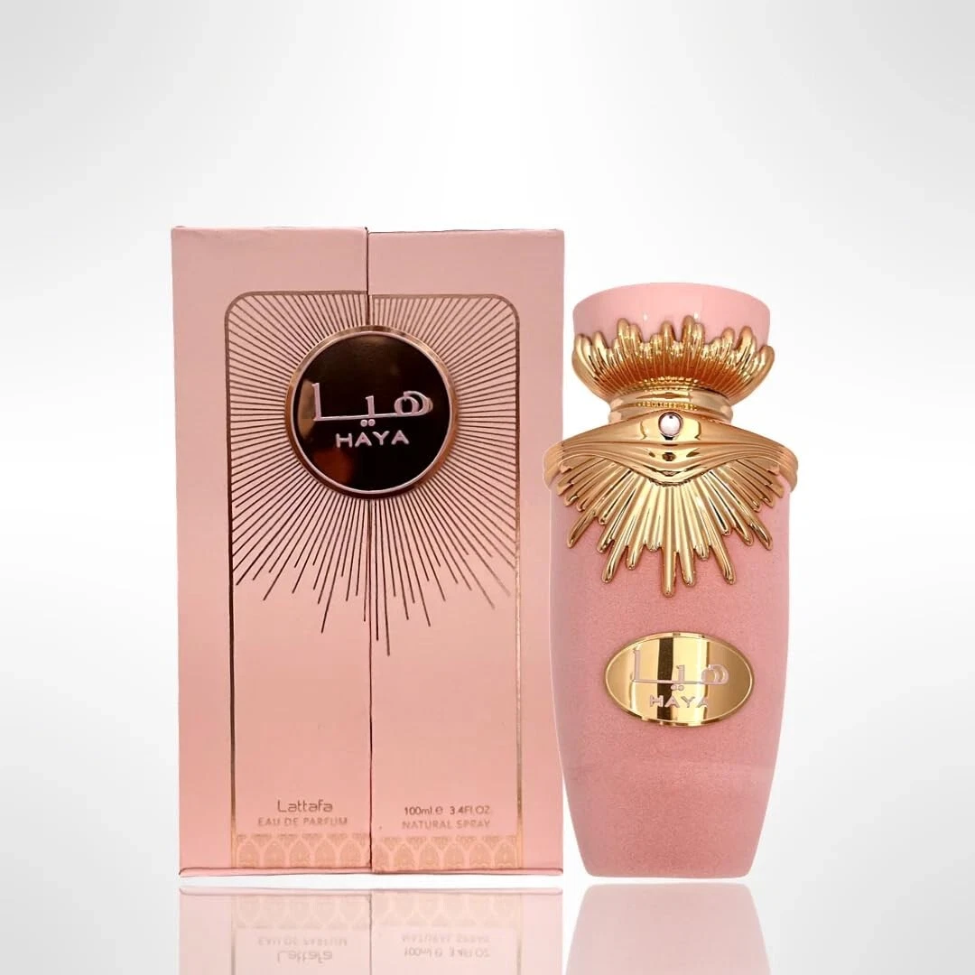 Lattafa Haya 3.4 FL OZ / 100 ML Eau de Parfum Spray for Women - NEW