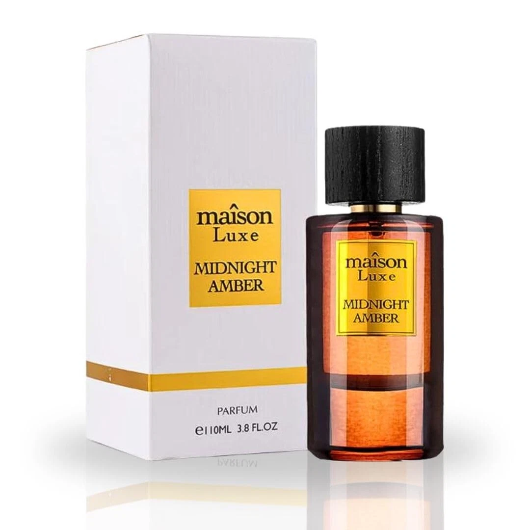 Hamidi MAISON LUXE MIDNIGHT AMBER Eau De Parfum Spray 110ML (3.8 OZ)