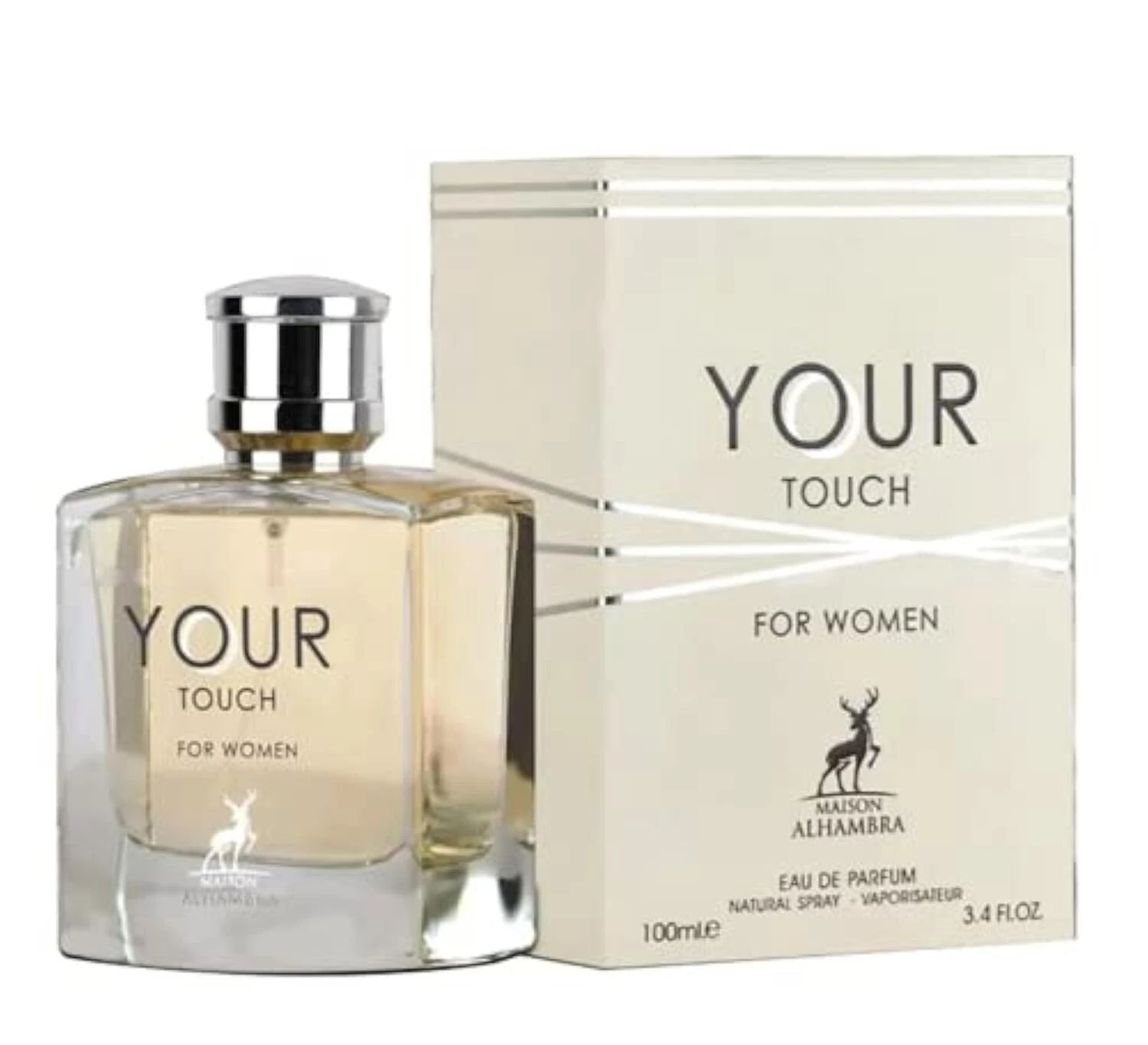 Your Touch by Maison Alhambra for Women - 3.4 oz EDP Spray