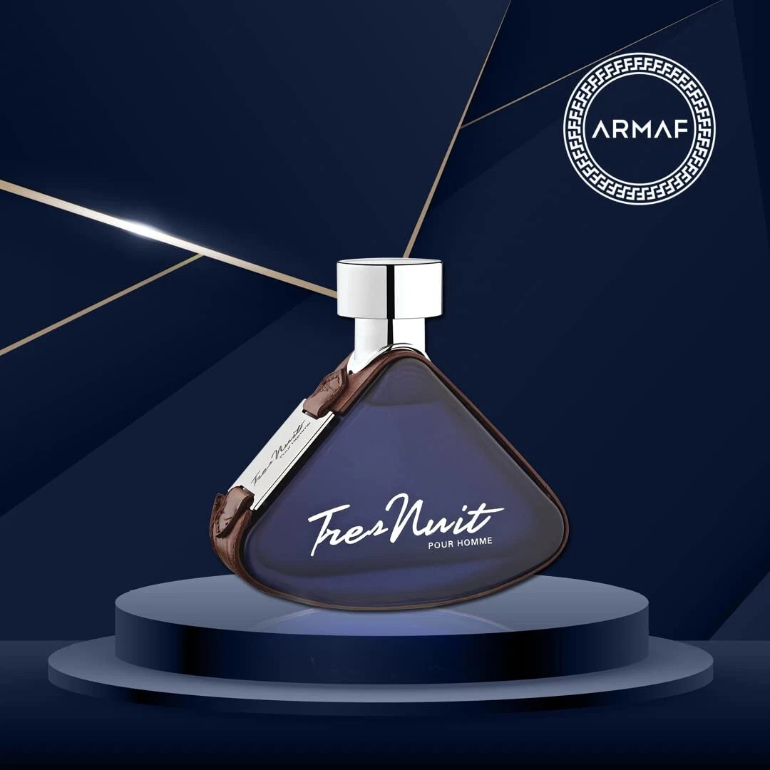 Tres Nuit by Armaf Men Eau De Toilette 3.4 Oz Perfume