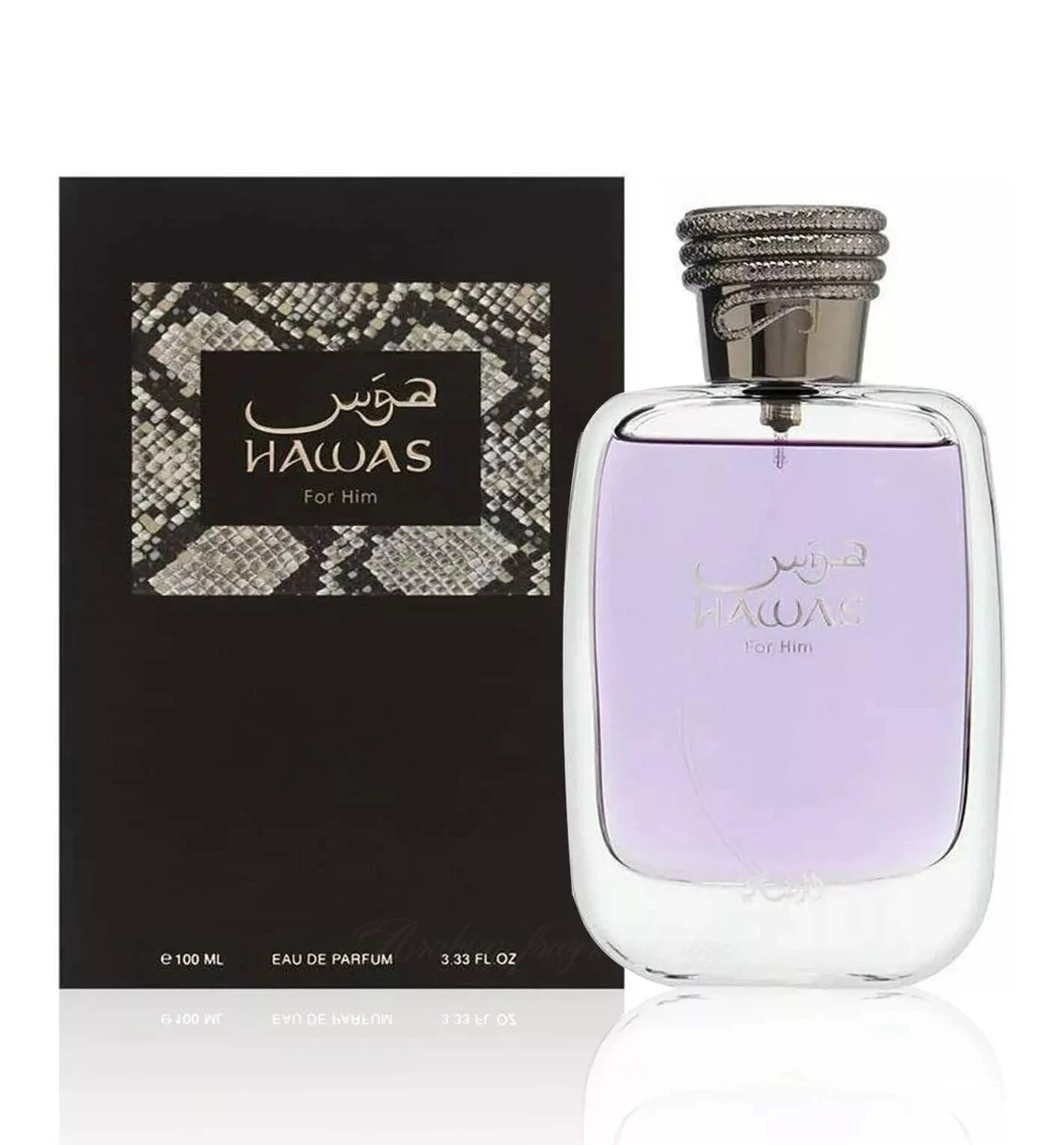 RASASI Hawas For Men - Eau de Parfum Spray 100ML (3.4 Oz) BRAND NEW SEALED BOX