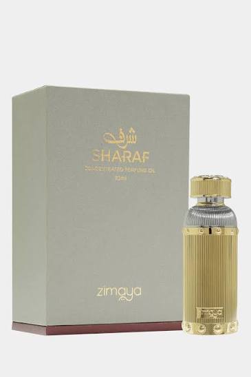 Zimaya Sharaf Concentrated Perfume Oil 20 ml Dates Saffron Vanilla