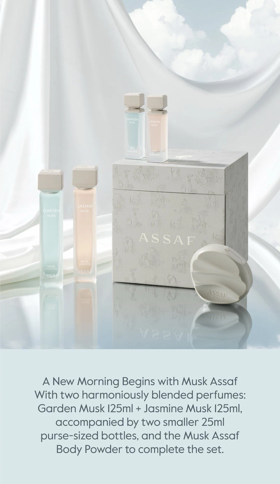 Musk Assaf Collection by Assaf Perfumes | 5 Pieces Set