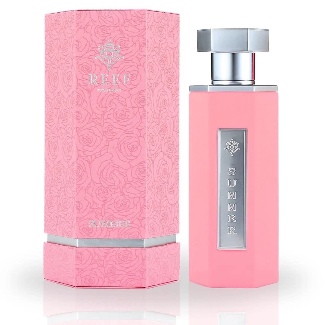 Reef Summer pink Fragrance Perfume Spray Regular Size 3.4 fl oz Bottle